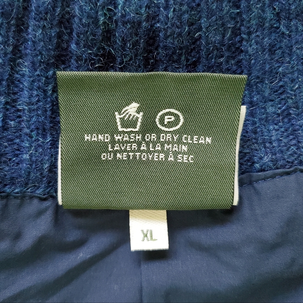 Men's CARRAIG DONN Ireland Wool and Tweed Full-zip Cardigan sz XL Rare! - Picture 12 of 13